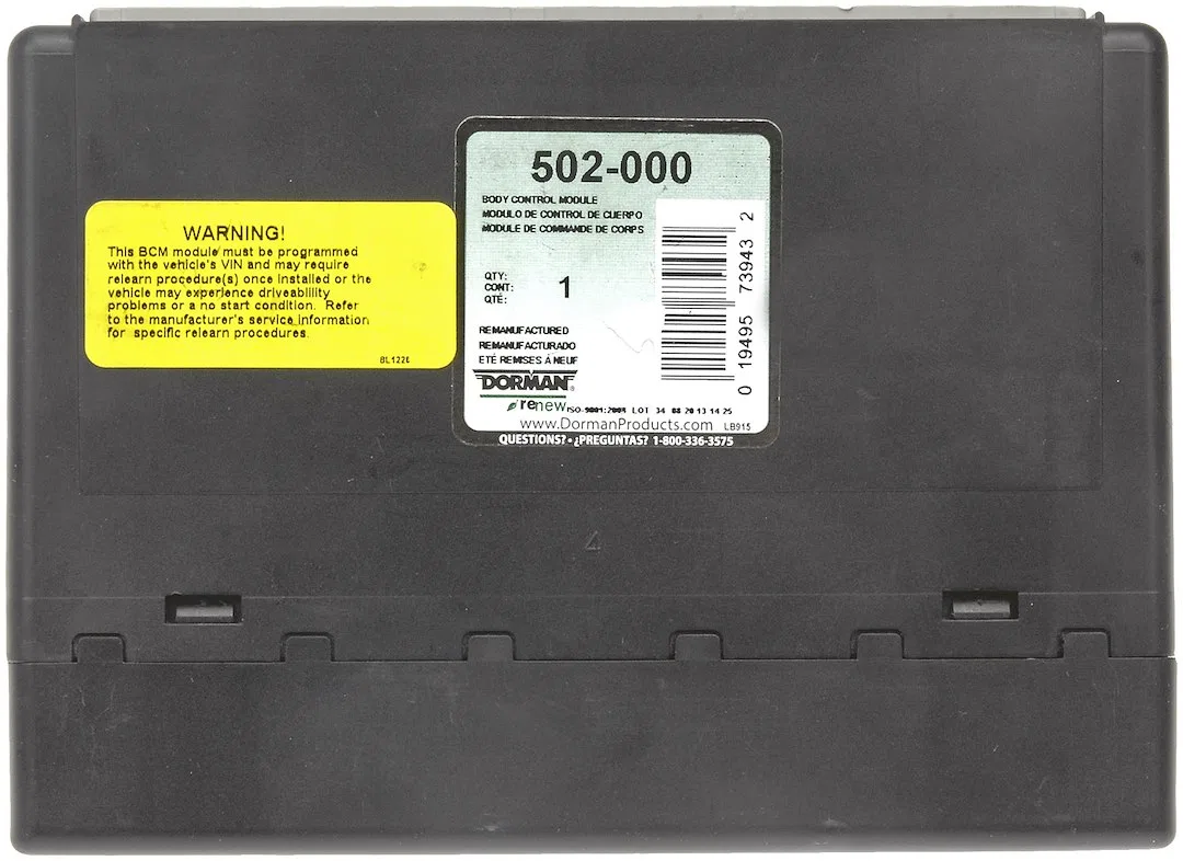 502-000 – DORMAN Body Control Module, OE Replacement